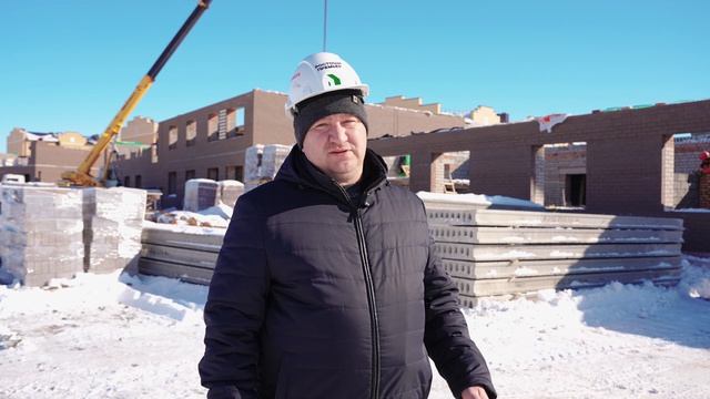 Ход строительства второй очереди многоквартирных домов 