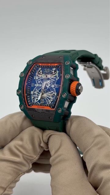 Richard Mille Green TPT Quartz Tourbillon Aerodyne RM 21-02