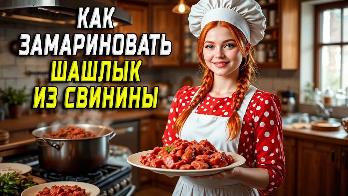 Как замариновать шашлык из свинины