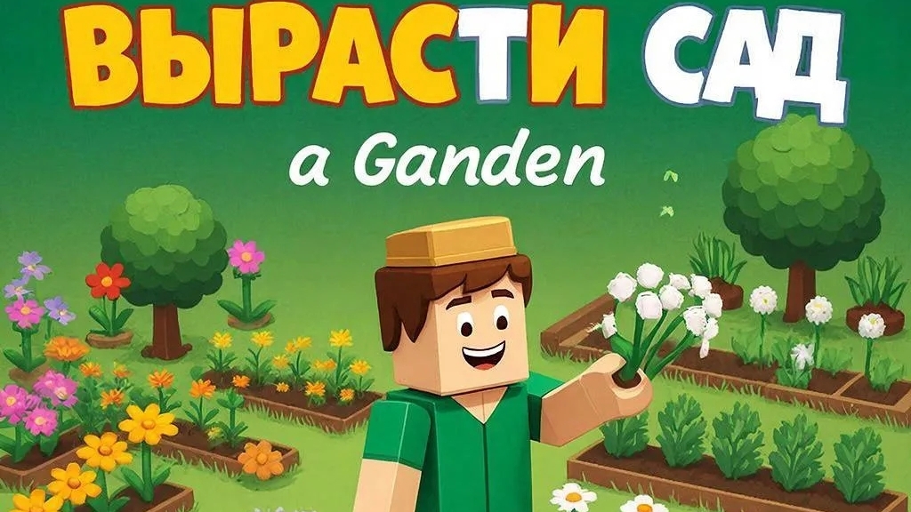 Мой друг впервые зашëл в вырасти сад (помогаю развиваться. )😱