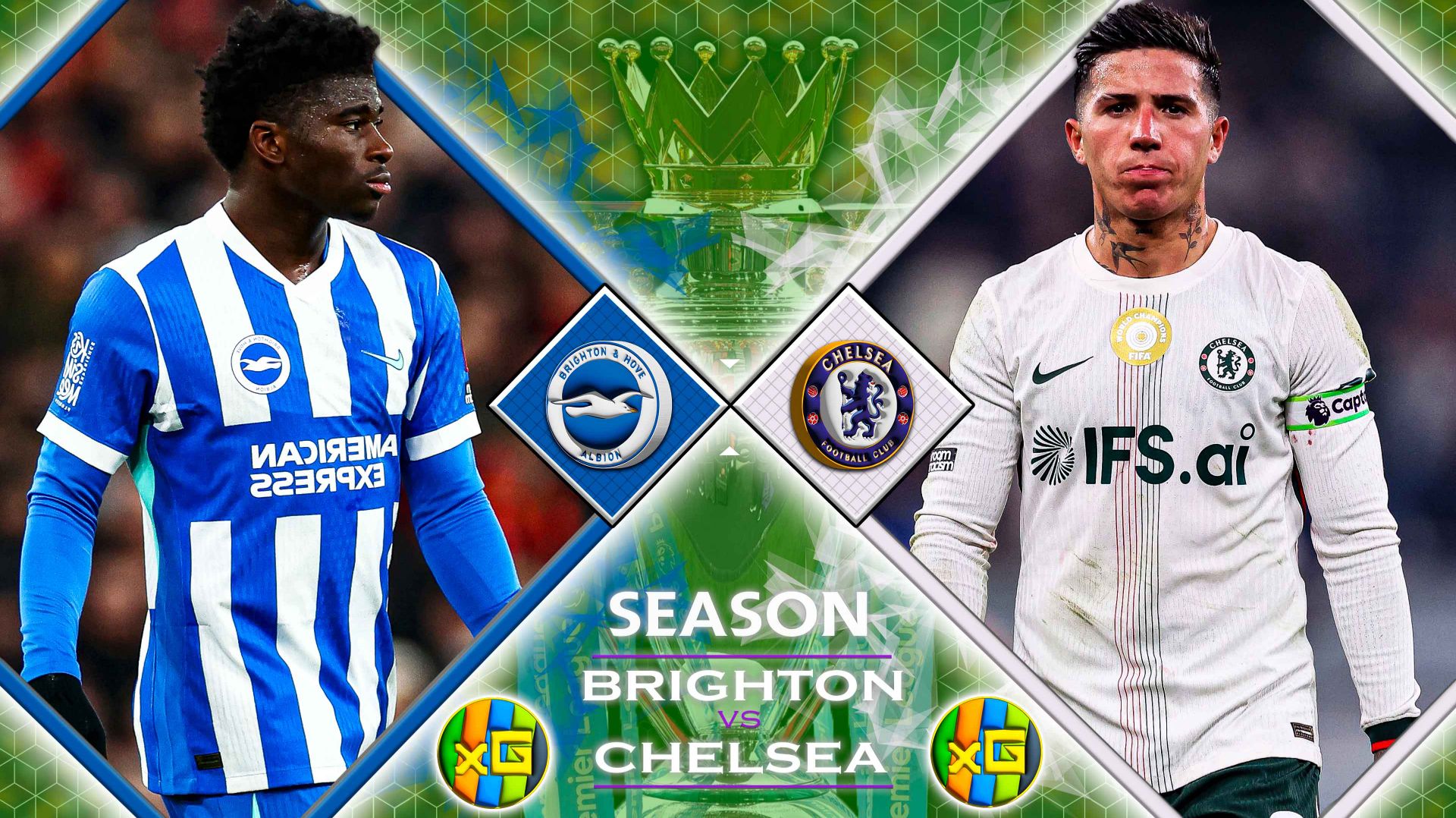Брайтон - Челси | Чемпионат Англии | 21.04.2026 | Прямая трансляция |xG