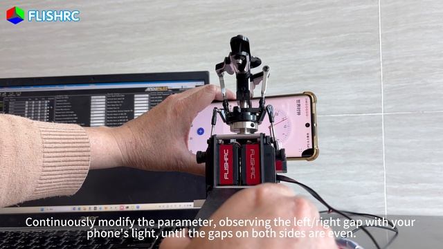 FLISHRC Swashplate Leveling For Helicopter（MissionPlanner）