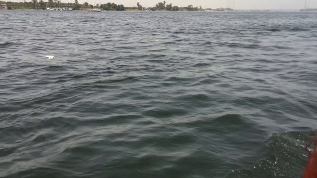 Прогулка по реке Нил в городе Луксор Египет