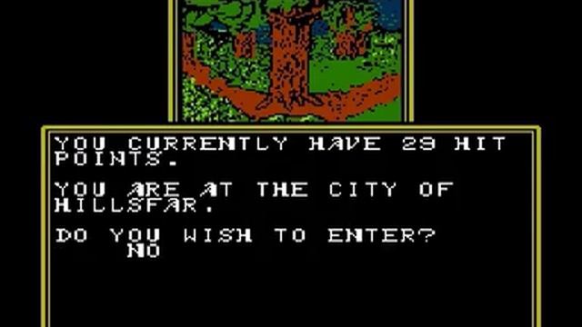 NES - Advanced Dungeons & Dragons - Hillsfar