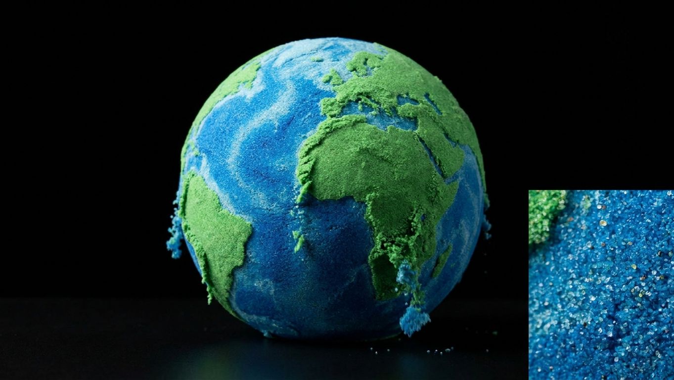 Песочный глаз: Рисуем и разрушаем