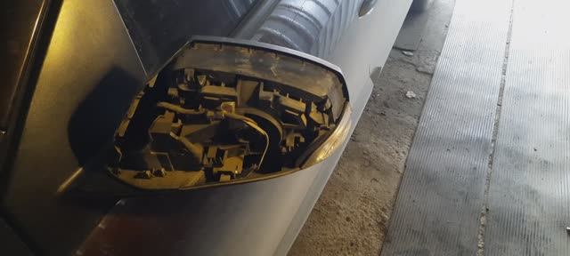 Установка накладки бокового зеркала рено меган 3,рено флюенс ,рено лагуна