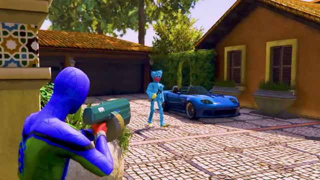 Паук против новых СУПЕРГЕРОЕВ Битва за захват виллы | ГТА GTA 5