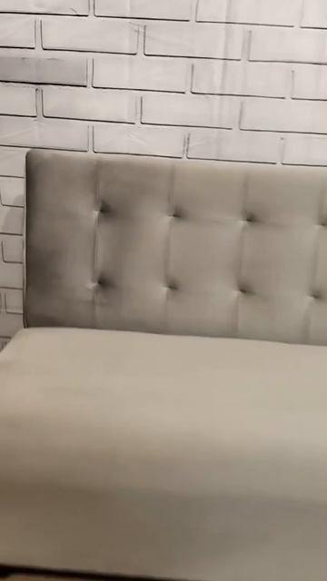 Диван Комфорт серый велюр