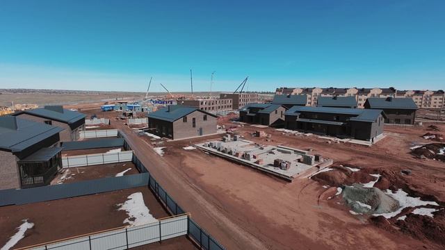 Ход строительства таунхаусов 