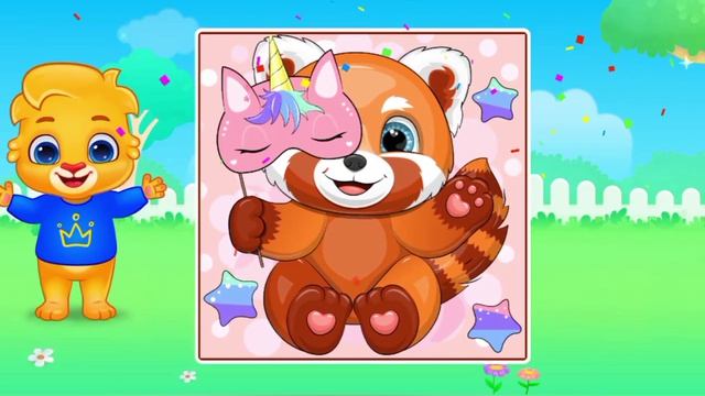 Детский развивающий и познавательный мультфильм, пазлы.