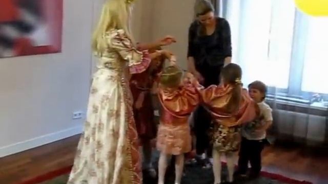 Детский праздник с принцессой