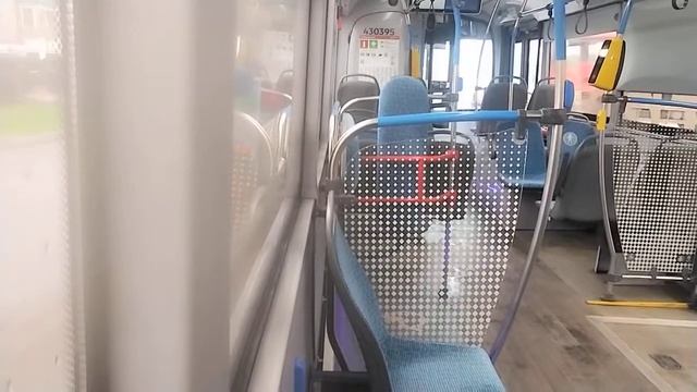 Поездка На Электробусе №40 (Метро Красные Ворота–Метро Сокольники) Москва 23.08.2025