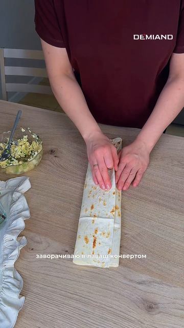 Конвертик с творогом и с сыром