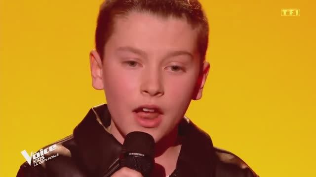 Тео - 13 лет исполняет песню  Джонни Холлидея - Желание.  # дети # поют # конкурс # Théo #