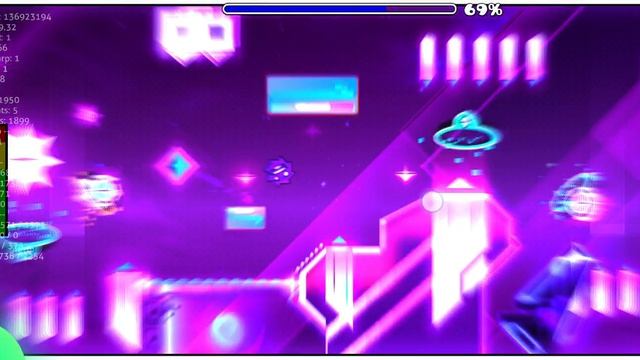 Basic Phase By Debihan Weekly Easy Demon | Фотоскрин в конце уровня чуть чуть похож на Sky Mirage