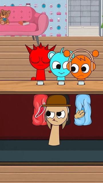 Who Is the Unlucky One 🤔#animation #shorts