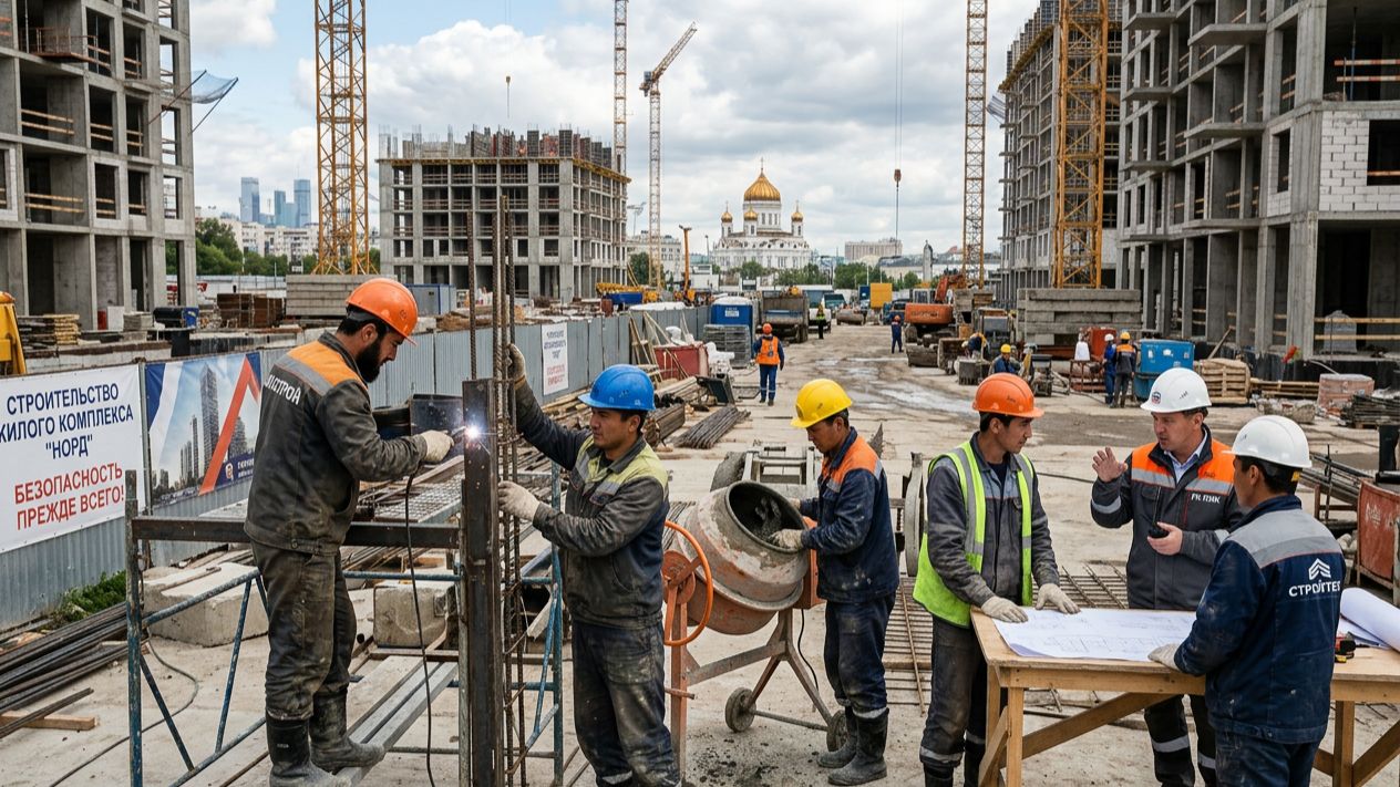 ИА Рустемпо: эксперты об иностранцах на стройке