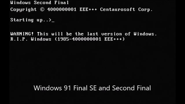 Windows Never Released 891