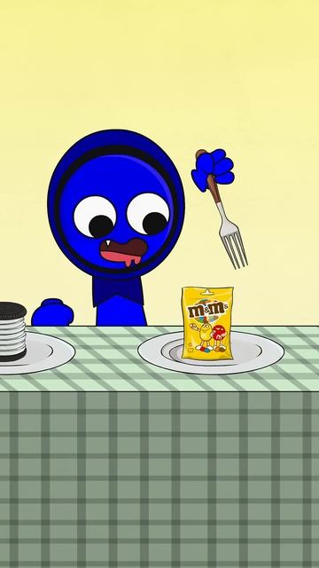 Doesn’t Eat Healthy Food 😅 #animation #shorts