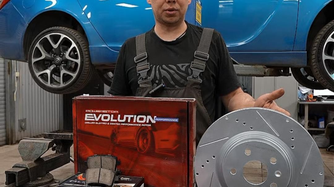  Обновили диски и колодки Opel Insignia OPС