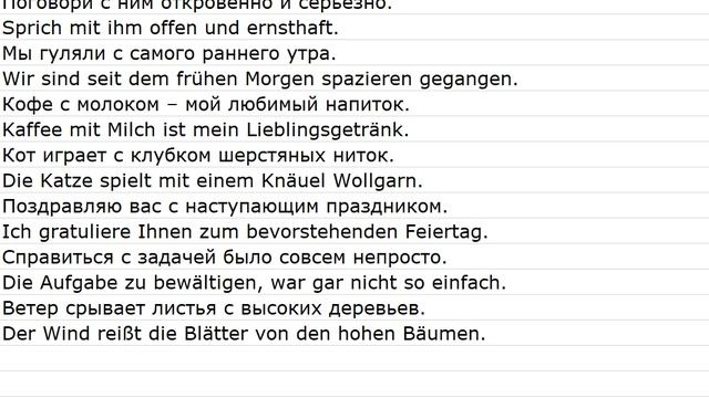 Sätze Mit Übersetzungen 0032