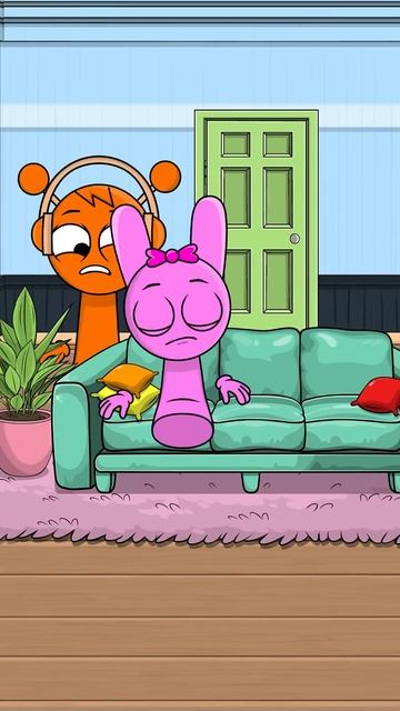 Keeping Distance Was a Good Idea 😂 #sprunki #meme #animation #trending