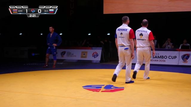 WORLD SAMBO CUP 2026: Karen SARGSYAN (ARM) VS Pavel IVANOV (RUS)