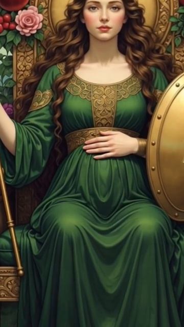 Ожившие образы Таро. Императрица. #еленамалинина