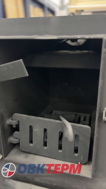 Котел твердотопливный Box 10 кВт (выход назад) (с плитой) Ø120, max 3 bar ZOTA