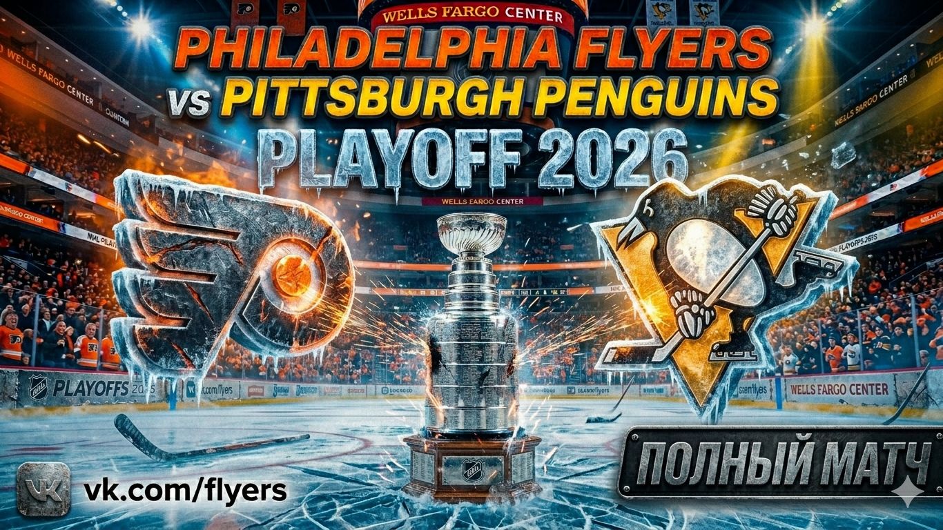 Плей-офф матч #02: 20.04.2026 Филадельфия - Питтсбург | Playoff Game: Flyers Vs Penguins