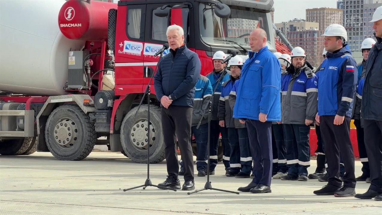 Сергей Собянин и Алексей Миллер дали старт строительству новых блоков на столичных ТЭЦ