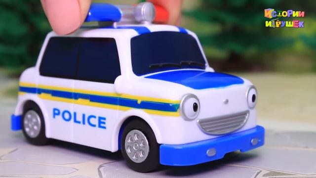 Видео для детей - Мультики для детей с игрушками - Тайо заболел! Игрушечные видео смотреть онлайн