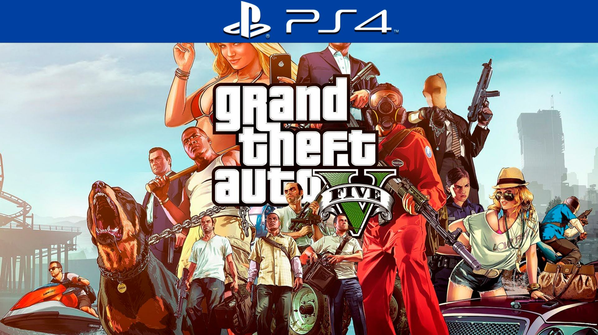 GTA 5 PlayStation 4 Gameplay