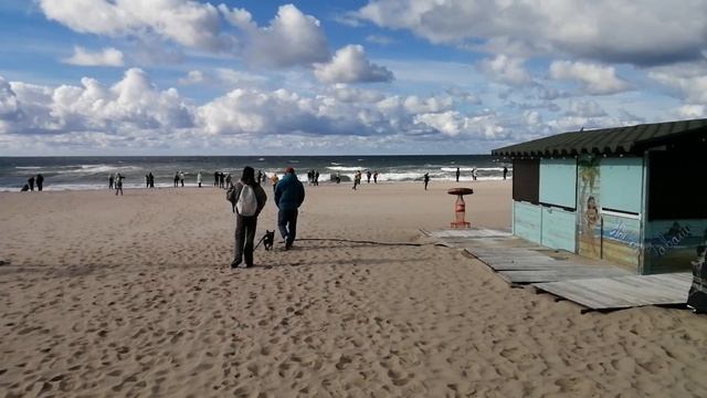 13.10.2025. Янтарный. Парк и выход на пляж, к морю.