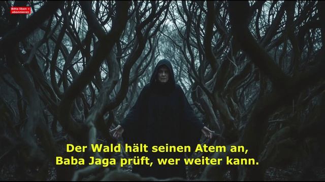 Баба Яга-ведьма из славянских лесов. Видео от ИИ.