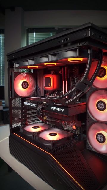 Красивая сборка Ryzen 9600X RTX 5070