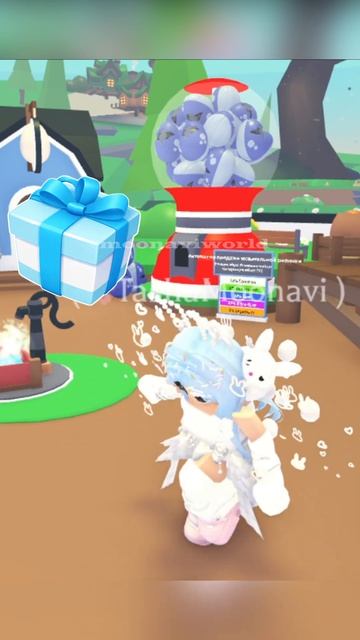 Мурлыка. Как получить и шанс #адоптми #adoptmeroblox #moonaviworld #мунавимир