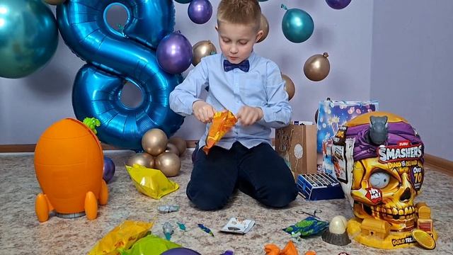 Игровой набор Zuru Smashers Дино против пришельцев