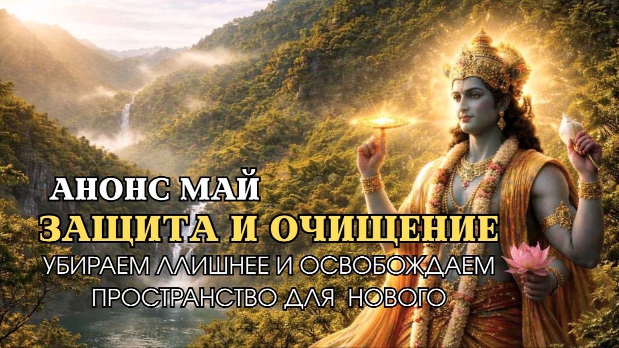 ЗАЩИТА и ОЧИЩЕНИЕ | анонс МАЙ