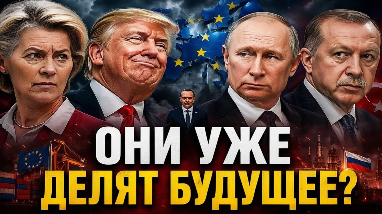 Европа ИГНОРИРУЕТ США Торговля с Россией возвращается, Турция уже почти в БРИКС