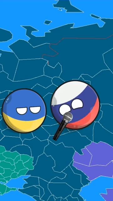 Россия и Украина #2021 #countryballs #memes #2026