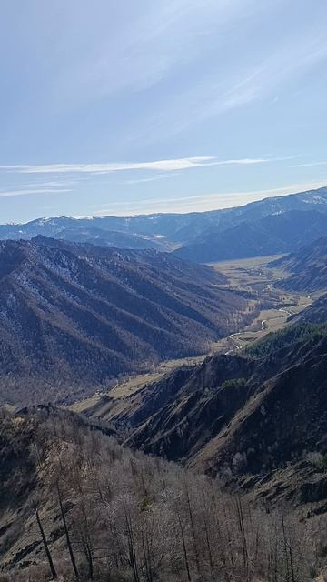 поход в горы.