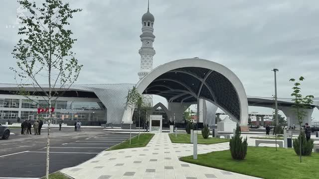 Железнодорожный вокзал в Грозном