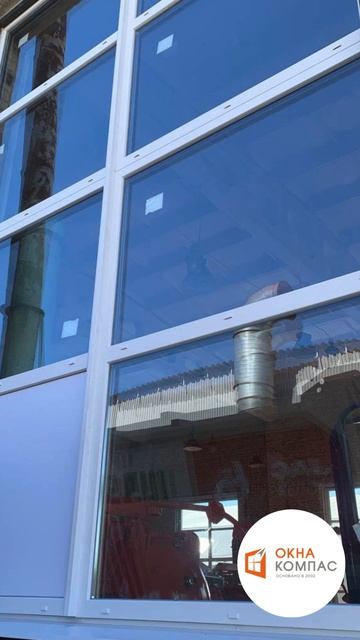 Замена окон в ангаре - Окна Компас