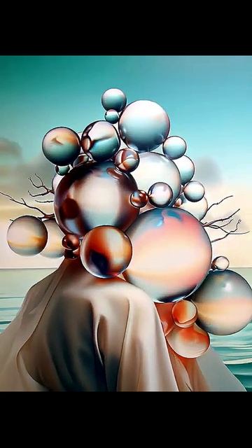 Красивое астральное музыкальное видео. ИИ. Арт нейросеть. фэнтези #реальность #фэнтези #ИИ #нейро