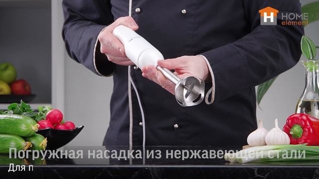 Погружной блендер HOME ELEMENT HE-KP812B