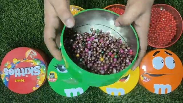 Asmr. Цветные конфеты. Видео для детей. Нэвкин тв.(30)