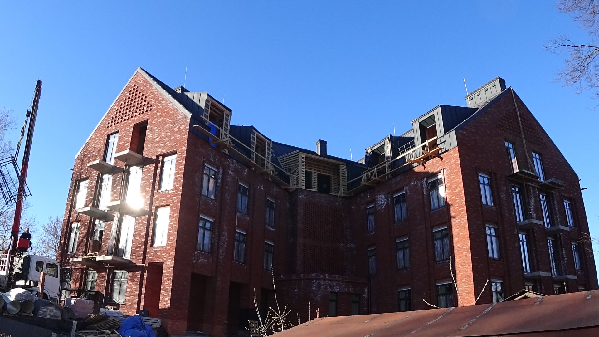 Строительство малоквартирного дома || Нижегородский р-он, ул. Почаинская, дом 33 || Апрель 2026