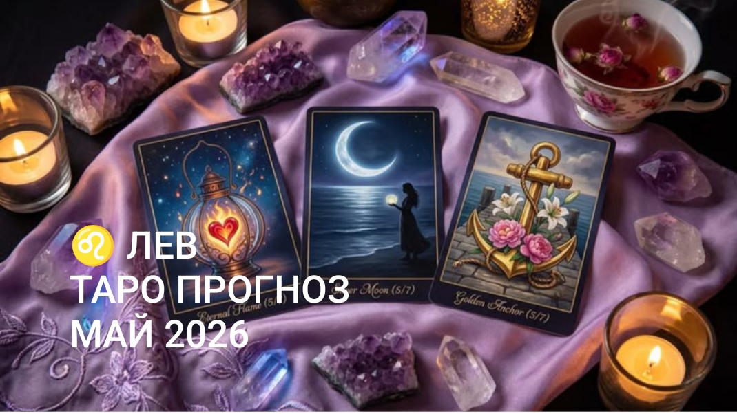 ♌ ЛЕВ ✨ ТАРО ПРОГНОЗ МАЙ 2026