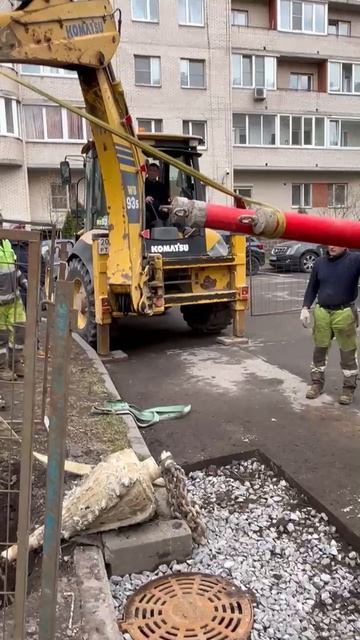 9)Подтяжка труб и присоединение к расширителю